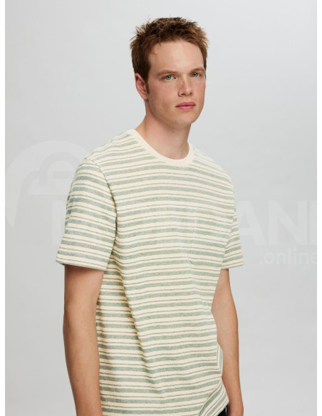 SELECTED HOMME - SLHSUNE STRIPE POCKET SS O-NECK TEE Тбилиси - изображение 3