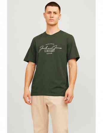 Jack & Jones - 12256799 Kombu Green Large Print Tbilisi