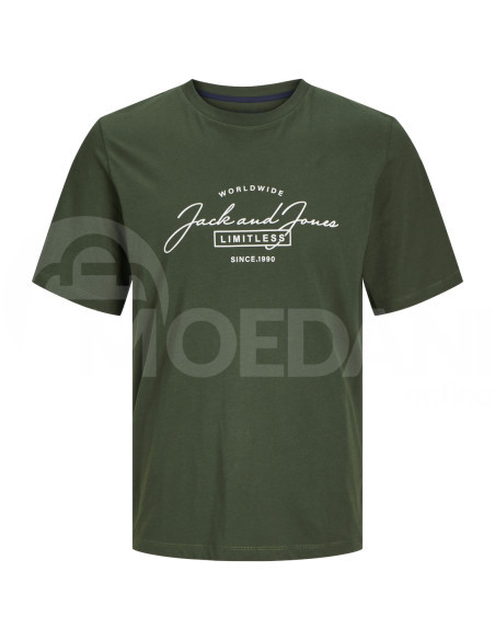 Jack & Jones - 12256799 Kombu Green Large Print Тбилиси - изображение 7