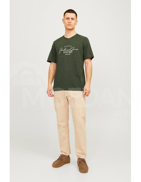 Jack & Jones - 12256799 Kombu Green Large Print Тбилиси - изображение 3