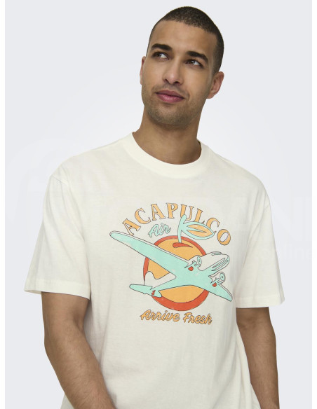 ONLY & SONS - ONSMONTE LIFE RLX SUMMER SS TEE Tbilisi - photo 3