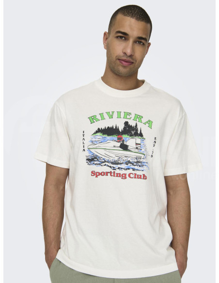 ONLY & SONS - ONSMONTE LIFE RLX SUMMER SS TEE Тбилиси - изображение 3