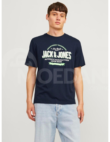 Jack & Jones - JJELOGO TEE SS O-NECK 2 COL AW24 SN Тбилиси - изображение 1