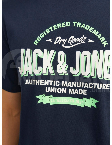 Jack & Jones - JJELOGO TEE SS O-NECK 2 COL AW24 SN Тбилиси - изображение 5