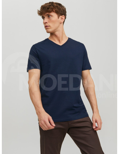 Jack & Jones - JJEORGANIC BASIC TEE SS V-NECK NOOS Тбилиси - изображение 1