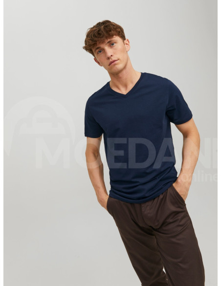 Jack & Jones - JJEORGANIC BASIC TEE SS V-NECK NOOS Тбилиси - изображение 7