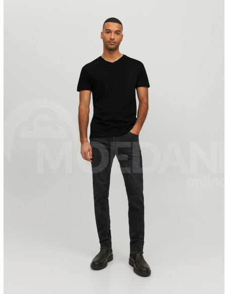 Jack & Jones - JJEORGANIC BASIC TEE SS V-NECK NOOS Тбилиси - изображение 3