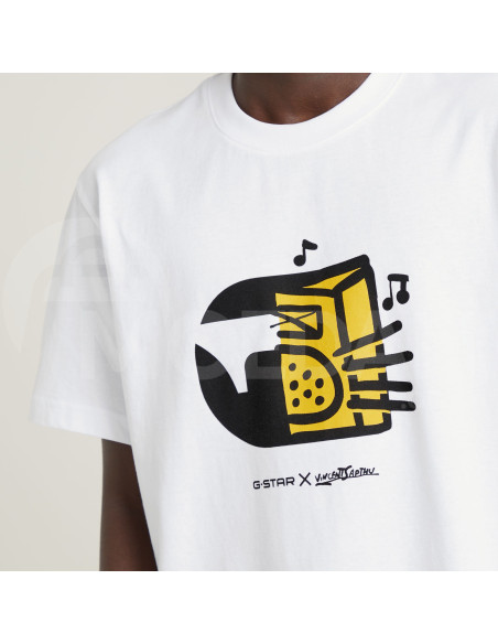 G-Star Raw - Boombox Cartoon Loose T-Shirt Тбилиси - изображение 3