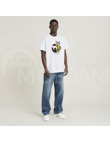 G-Star Raw - Face Cartoon Loose T-Shirt Тбилиси - изображение 3