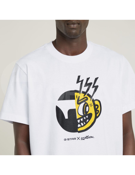G-Star Raw - Face Cartoon Loose T-Shirt Тбилиси - изображение 4