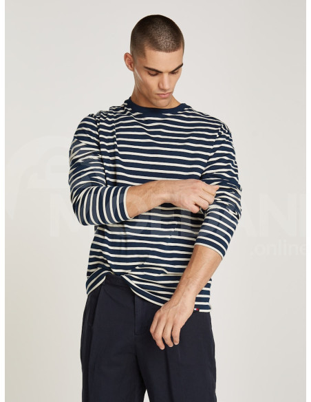 Tommy Jeans - TJM REG BRETON STRIPE LS Тбилиси - изображение 1