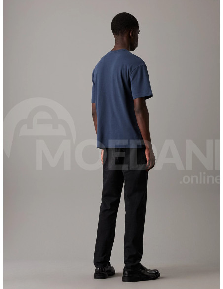 CALVIN KLEIN - NANO LOGO INTERLOCK T-SHIRT Тбилиси - изображение 2