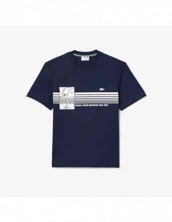 Lacoste - French Made Tennis Print Heavy T-shirt Tbilisi