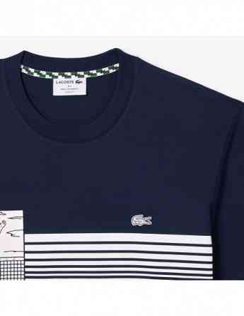 Lacoste - French Made Tennis Print Heavy T-shirt Tbilisi