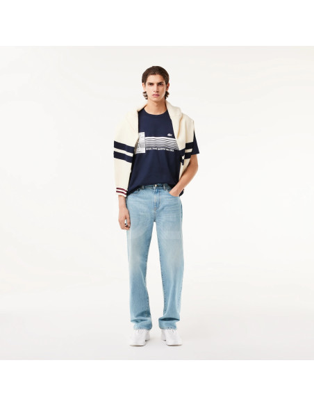 Lacoste - French Made Tennis Print Heavy T-shirt Tbilisi - photo 4