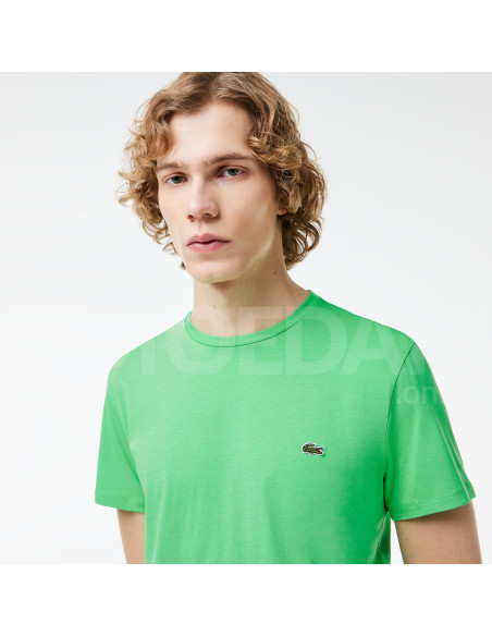 Lacoste - MONOCHROME COTTON PIMA JERSEY CREW NECK T-SHIRT Tbilisi - photo 4