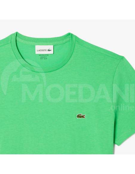 Lacoste - MONOCHROME COTTON PIMA JERSEY CREW NECK T-SHIRT Tbilisi - photo 6