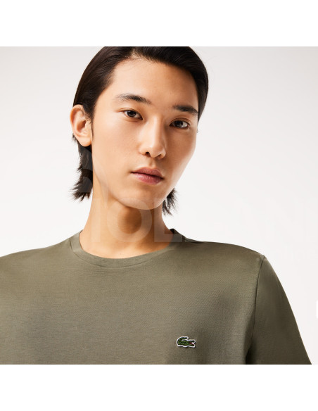 Lacoste - MONOCHROME COTTON PIMA JERSEY CREW NECK T-SHIRT Tbilisi - photo 4