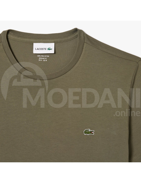 Lacoste - MONOCHROME COTTON PIMA JERSEY CREW NECK T-SHIRT Tbilisi - photo 7