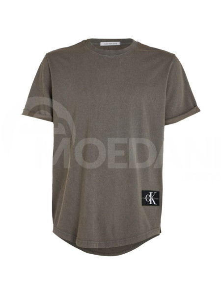CALVIN KLEIN - WASHED MONOLOGO BADGE TEE Тбилиси - изображение 4