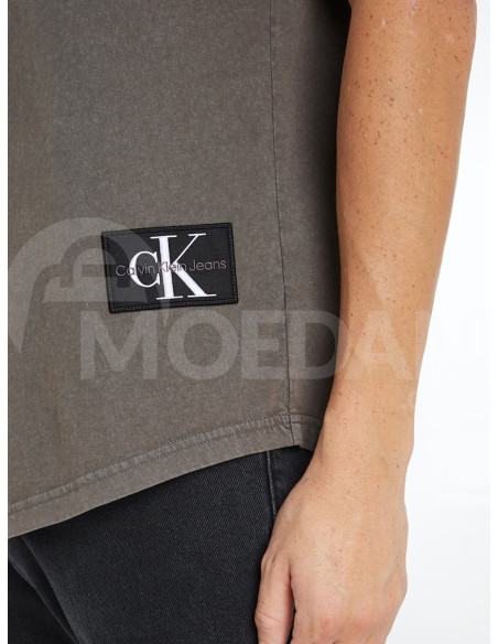 CALVIN KLEIN - WASHED MONOLOGO BADGE TEE Тбилиси - изображение 3