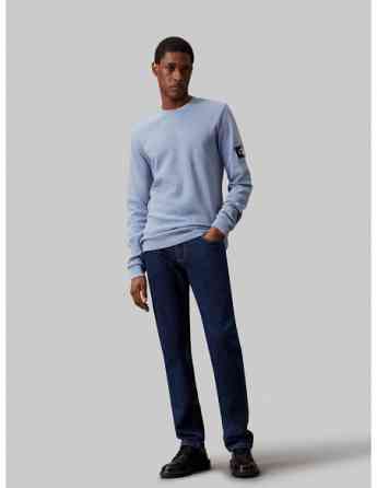 CALVIN KLEIN - WASHED BADGE WAFFLE LS TEE Tbilisi