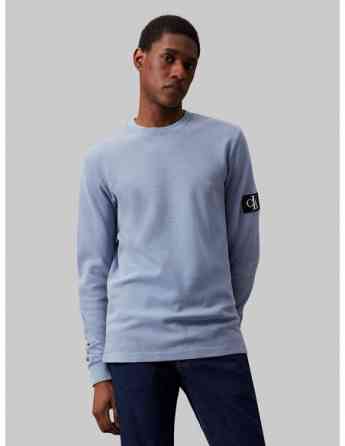 CALVIN KLEIN - WASHED BADGE WAFFLE LS TEE Tbilisi