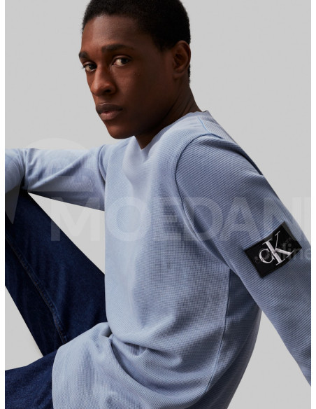 CALVIN KLEIN - WASHED BADGE WAFFLE LS TEE Tbilisi - photo 3