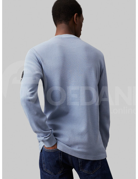 CALVIN KLEIN - WASHED BADGE WAFFLE LS TEE Tbilisi - photo 2