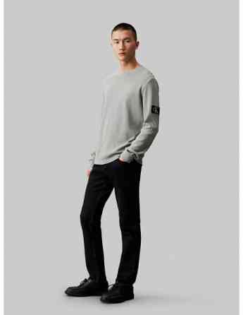 CALVIN KLEIN - WASHED BADGE WAFFLE LS TEE Tbilisi