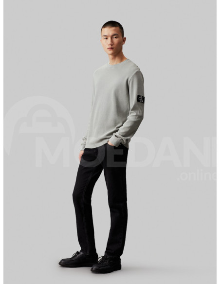 CALVIN KLEIN - WASHED BADGE WAFFLE LS TEE Tbilisi - photo 4