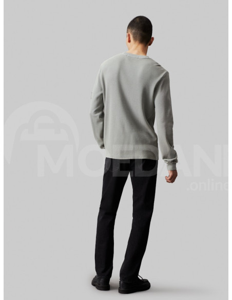 CALVIN KLEIN - WASHED BADGE WAFFLE LS TEE Tbilisi - photo 2