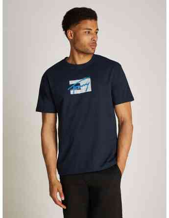 Tommy Jeans - TJM REG STREET SIG FLAG TEE EXT Tbilisi