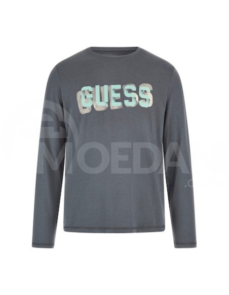 GUESS - LS CN GUESS LOGO TEE Тбилиси - изображение 1