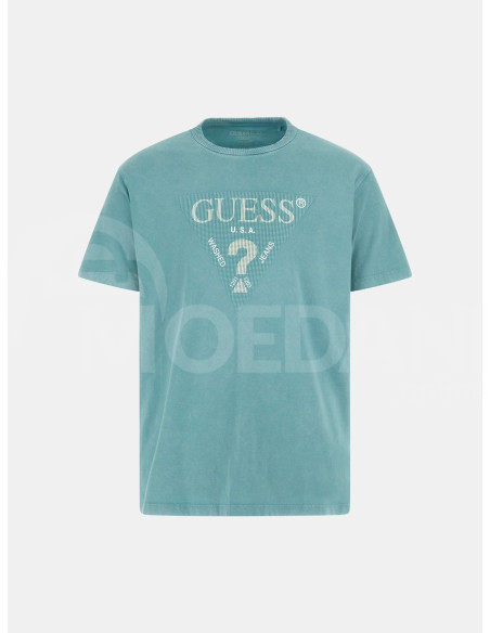 GUESS - SS CN TREATED TRIANGLE TEE Тбилиси - изображение 5