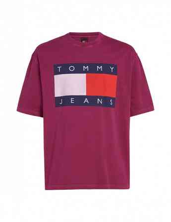 Tommy Jeans - TJM OVZ BIG FLAG TEE EXT Tbilisi