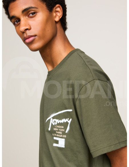 Tommy Jeans - TJM REG GRAFFITI SIG TEE EXT Тбилиси - изображение 5