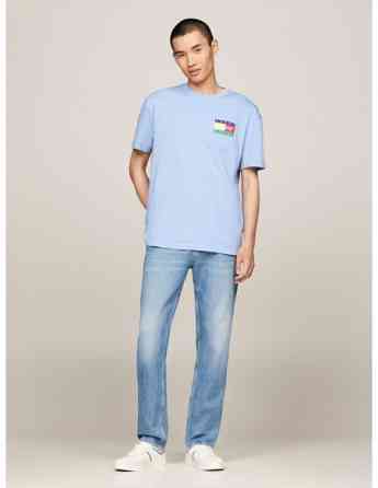 Tommy Jeans - TJM REG POP COLOR FLAG TEE EXT Tbilisi