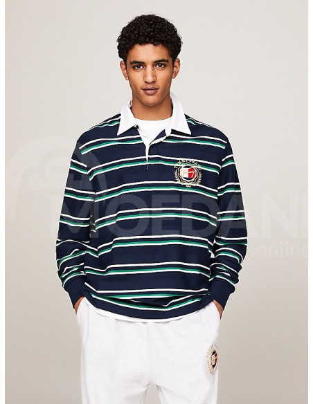 Tommy Jeans - TJM PREP STRIPE EXPLORER RUGBY Tbilisi - photo 1