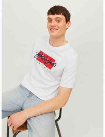 Jack & Jones - JJTILEY TEE SS CREW NECK Тбилиси