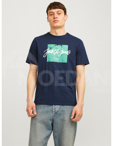 Jack & Jones - JJTILEY TEE SS CREW NECK Тбилиси - изображение 1