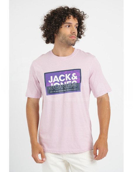 Jack & Jones - JCOLOGAN SUMMER PRINT TEE CREW NECK FST Тбилиси - изображение 3