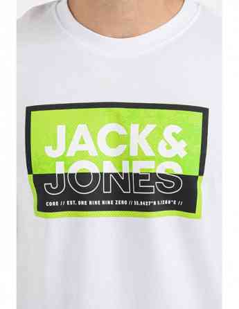 Jack & Jones - JCOLOGAN SUMMER PRINT TEE CREW NECK FST Тбилиси