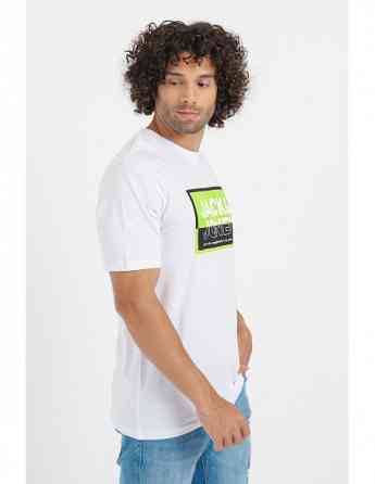 Jack & Jones - JCOLOGAN SUMMER PRINT TEE CREW NECK FST Тбилиси