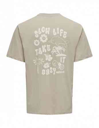 ONLY & SONS - ONSMACE LIFE RLX FUNNY SS TEE Тбилиси