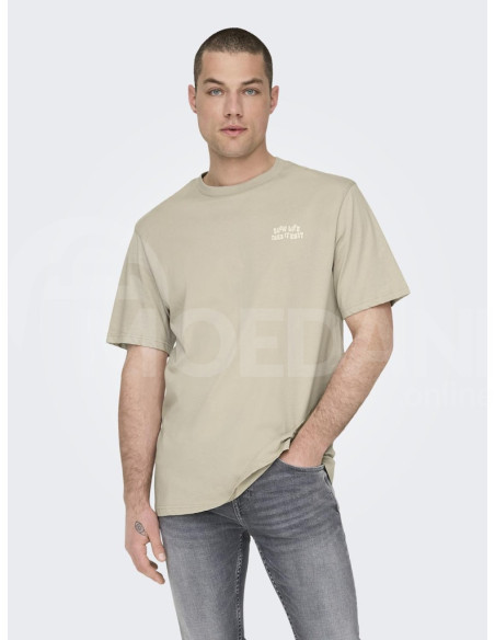 ONLY & SONS - ONSMACE LIFE RLX FUNNY SS TEE Тбилиси - изображение 1