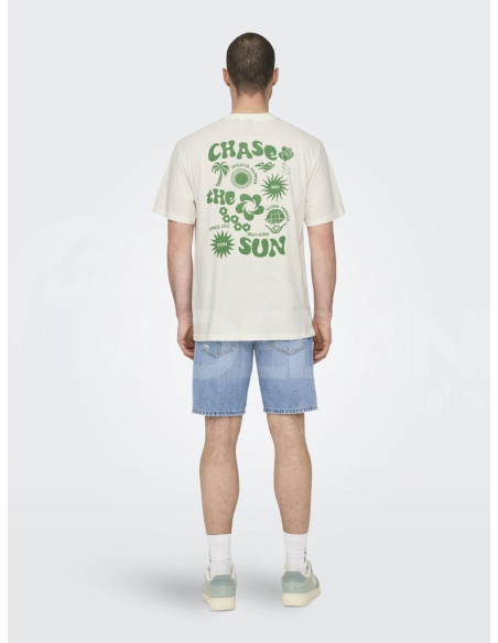 ONLY & SONS - ONSMACE LIFE RLX FUNNY SS TEE Тбилиси - изображение 5