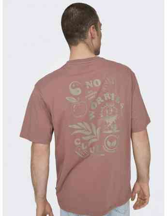 ONLY & SONS - ONSMACE LIFE RLX FUNNY SS TEE Тбилиси