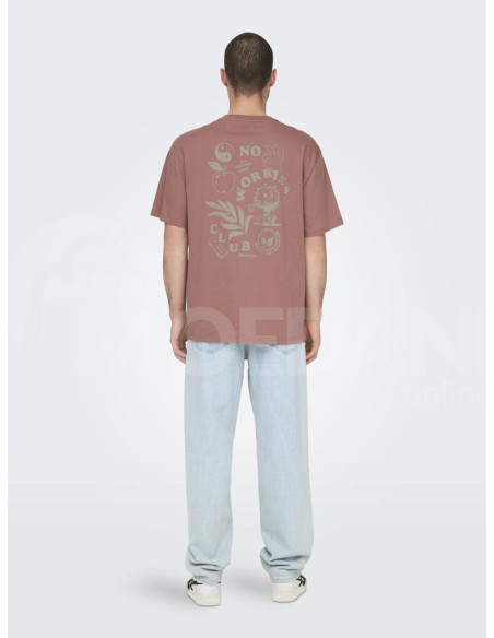 ONLY & SONS - ONSMACE LIFE RLX FUNNY SS TEE Тбилиси - изображение 4