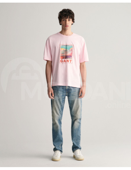 Gant - WASHED GRAPHIC SS T-SHIRT Тбилиси - изображение 5